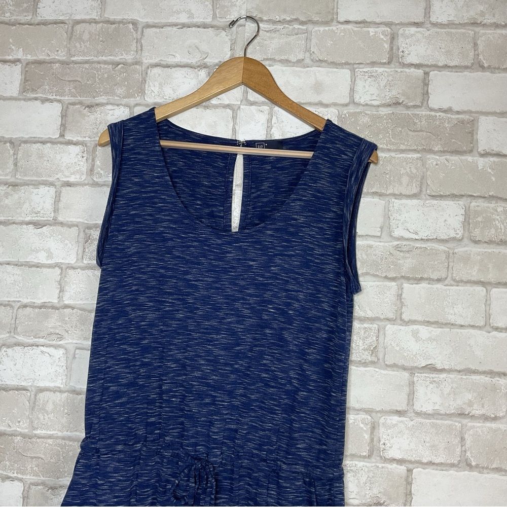 GAP Comet Blue Sleeveless Jumpsuit Size M - Picture 4 of 16